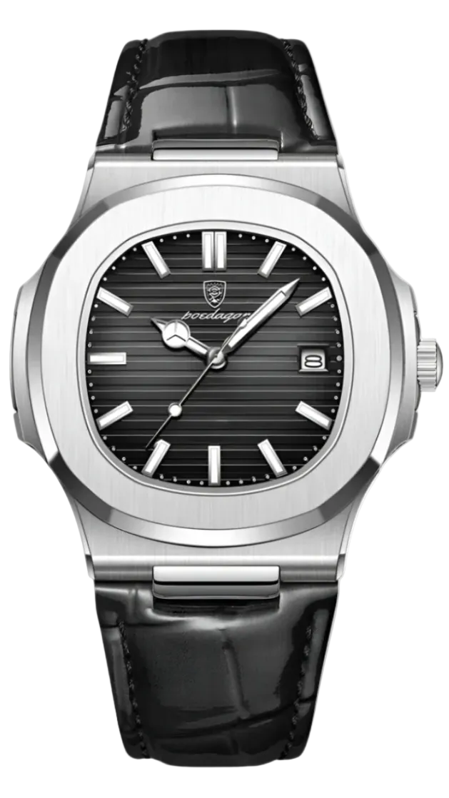 Atikou Quartz Leather Men Edition