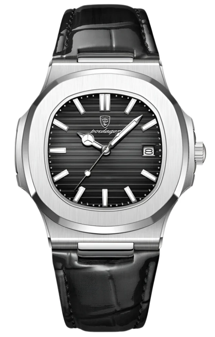 Atikou Quartz Leather Men Edition