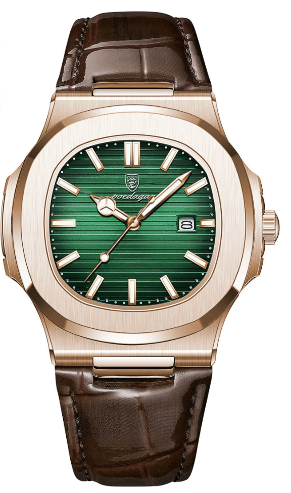 Atikou Quartz Leather Men Edition